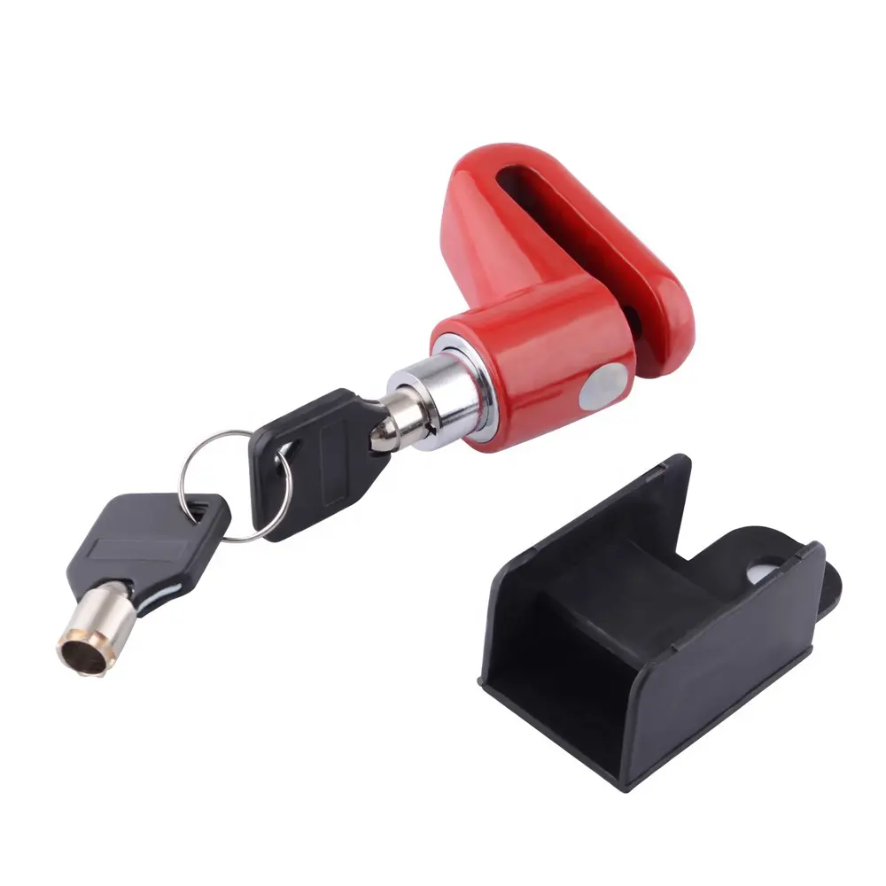 Universal Disco Bloqueio Motocicleta Segurança Anti Theft Lock Motocross Bloqueio Freio Disco Bicicleta Elétrica Para Scooter