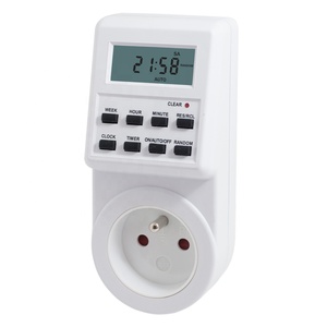 Digital programmierbare timer mit 1.5 zoll LCD display küche timer schalter FR steckdose - Product Image 2