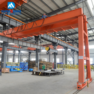BMG דגם קורה כפול חשמלי כפולה להניף חצי gantry מנוף חצי gantry מנוף 10 טון מחיר changyuan מפעל מנוף העיר