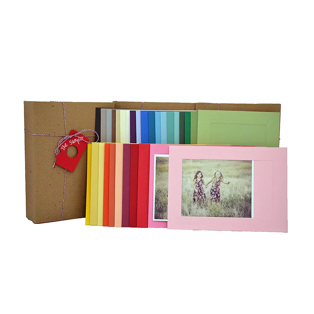 Quadro foto inserir papel assortido cartões de saudações cartões vazio