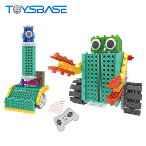 <strong>Building</strong> Block Series <strong>Robot</strong> - Plastic Model Kit - Science Remote Control Electronic <strong>Robot</strong> Kits Stem Educational Kit - Product Image 2