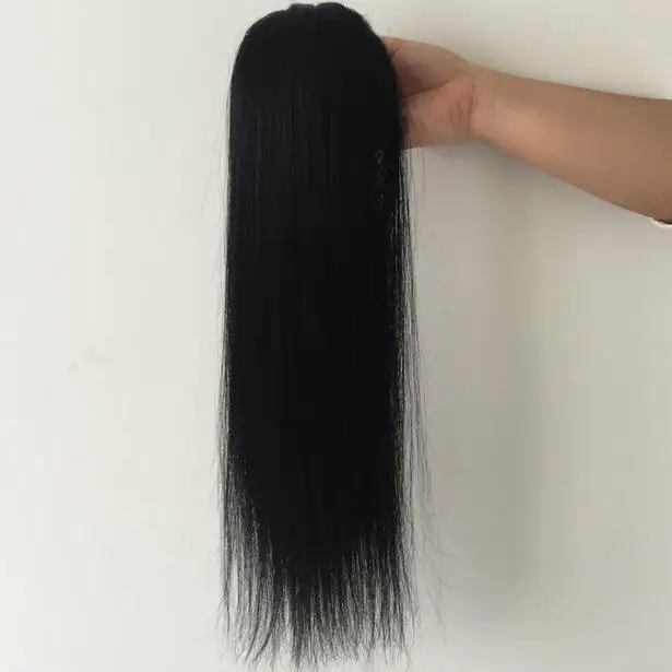 22 pollici di estensione dei capelli clip in capelli umani di spessore di trama di colore nero 120g di trasporto Della Cina fornitore