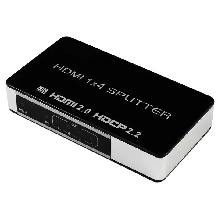 HDMI Splitter 1x4 4 porta HDMI 2.0 4K60Hz 18Gbps HDR CEC