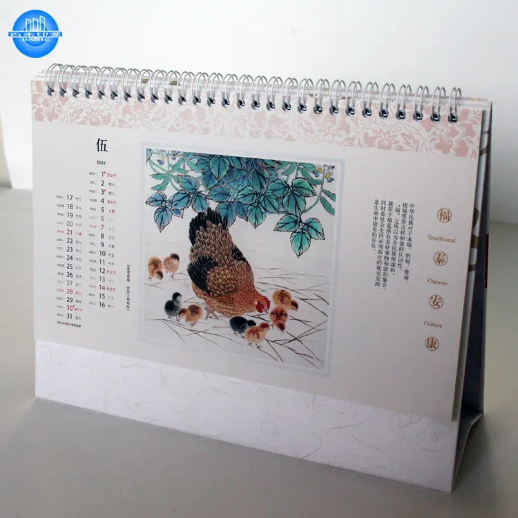 Full color mode kalender afdrukken custom delicate kalender