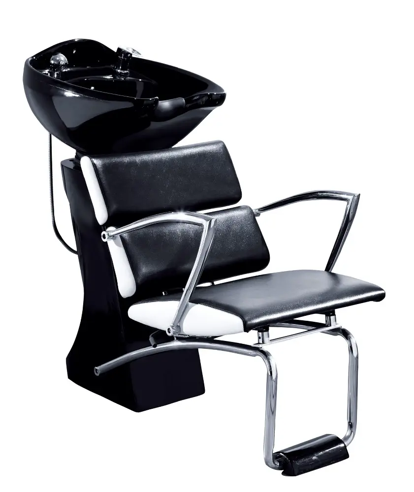 Fauteuil de lavage pour shampooing, 1 pièce, moderne et confortable, pour salon de coiffure, coiffeur, séchage