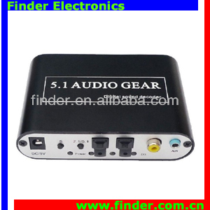 New Cheaper 5.1 Digital Audio Decoder Digital to Analog 5.1 Converter