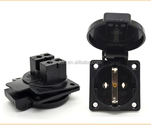 1 Gang Electrical <strong>Socket</strong> Type F - German Schuko 16A IP44 <strong>Socket</strong> - Product Image 2