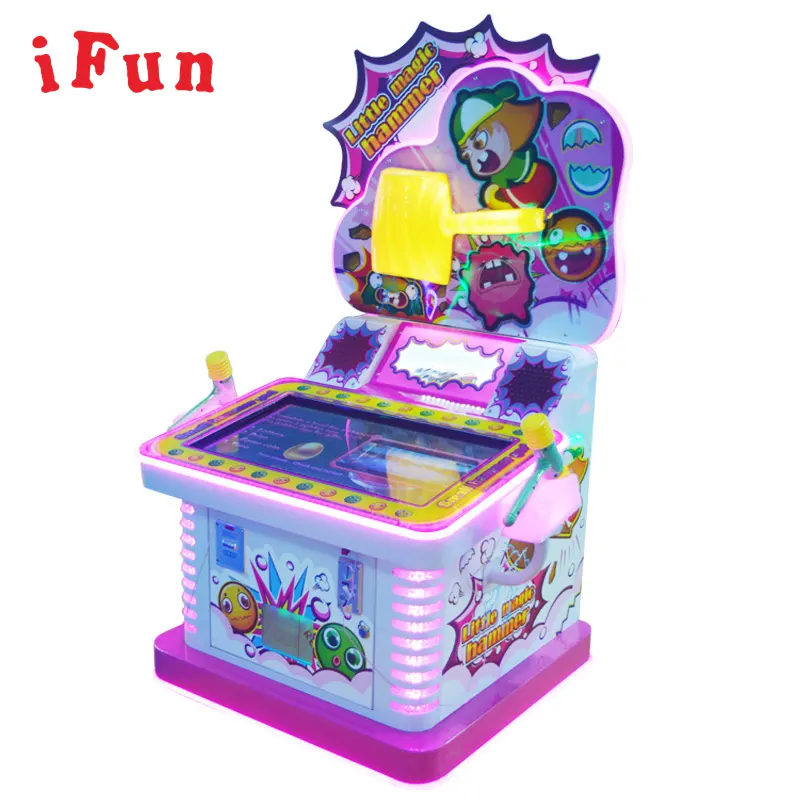 Little Magic Hammer Coin Operated Amusement Kiddie Child-Parents Electronic Arcade Redemption Games Machine
