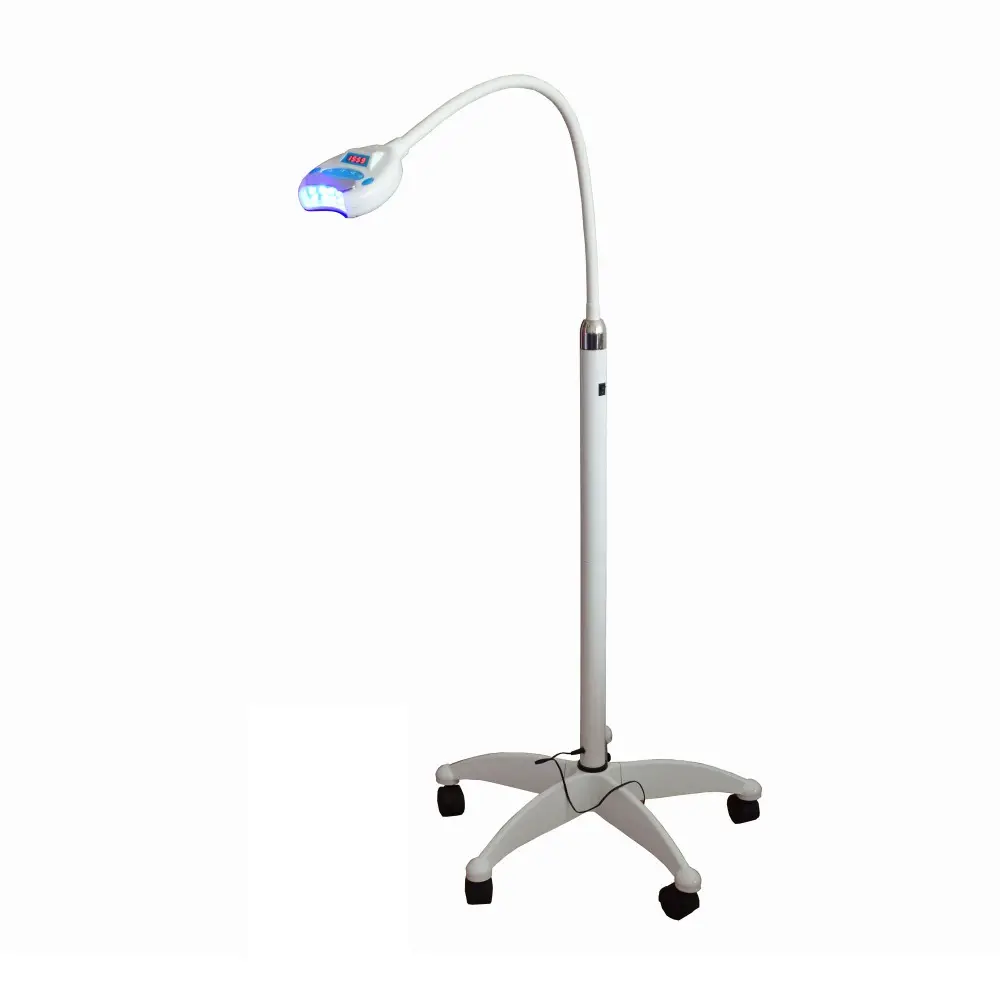 Máquina de belleza láser led para salón dental, lámpara blanqueadora dental con zoom