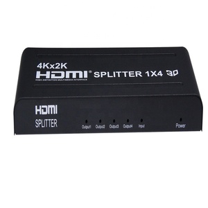 3D <strong>4kx2k</strong> hdmi splitter to hdmi and component <strong>1</strong> <strong>input</strong> <strong>4</strong> <strong>output</strong> 4Hdmi Splitter 1x4 <strong>1</strong>.4V - Product Image 3