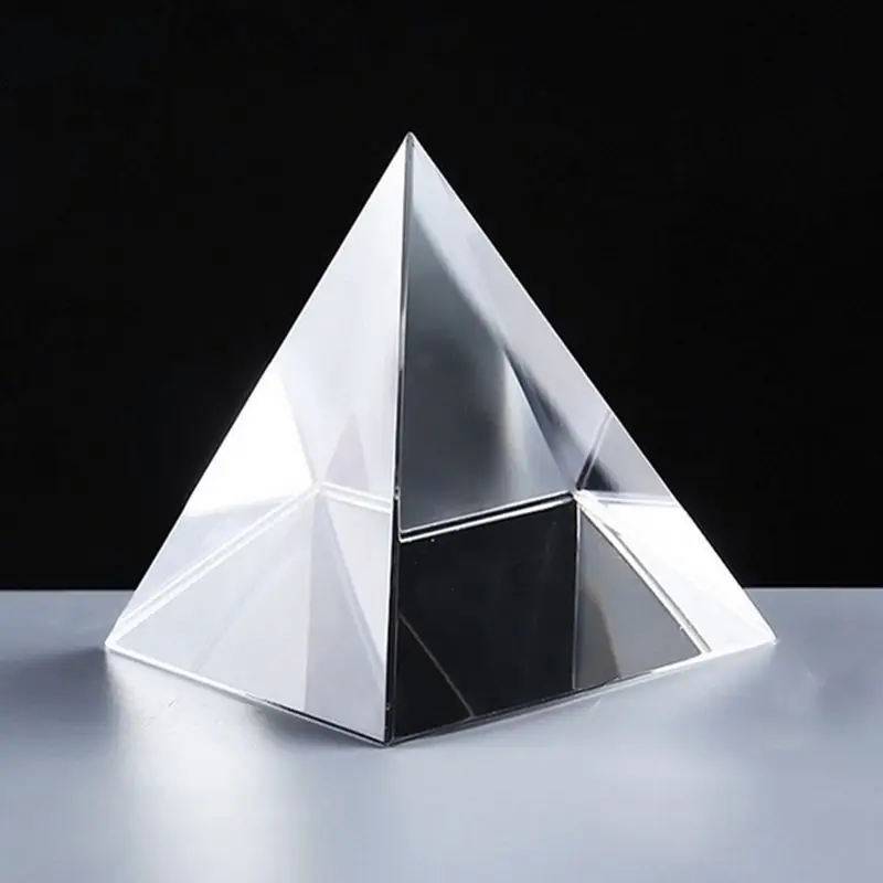 Пирамида из хрустального стекла K9 6 см