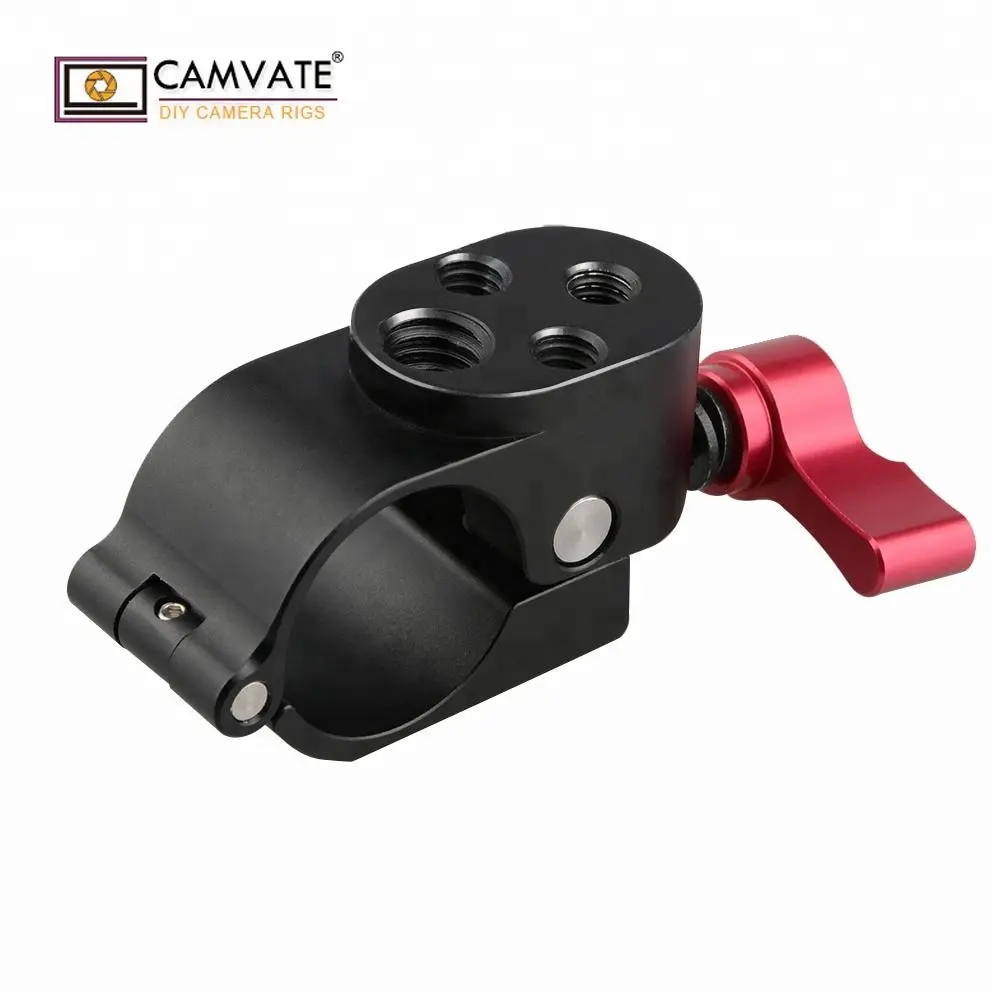 CAMVATE-abrazadera de varilla de 25mm para cámara Dji ronin-m, estabilizador de cardán DSLR, Kit de estudio fotográfico Steadycam