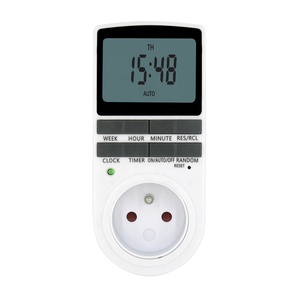 Interruttore Timer digitale spina programmabile elettrica antifurto presa Timer casuale - Product Image 2