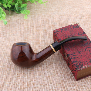 Yiwu Futeng – pipe à fumer en bois d'ébène, vente en gros, avec pipe à tabac en bois circulaire, pour fumer, personnalisée, nouvel arrivage - Product Image 1