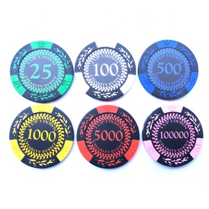 Phiếu Giảm Giá Tokens, Chip Poker Casino Tròn Với Mã QR Của Bạn, Tùy Chỉnh Thực Hiện Khác Nhau Chip Poker Màu - Product Image 4
