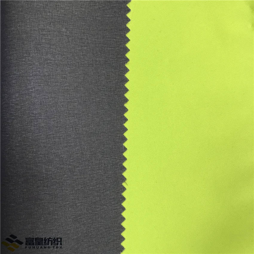 3 lagen waterdicht ademend polyester perzik huid en backing stof gelamineerd tpu film voor softshell kledingstuk