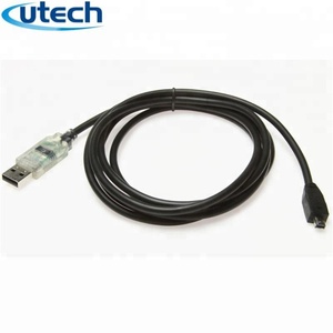 Yüksek kalite OEM 6Ft FTDI USB Uniden tarayıcı uzaktan arayüzü için Mini 4-Pin programlama kablosu