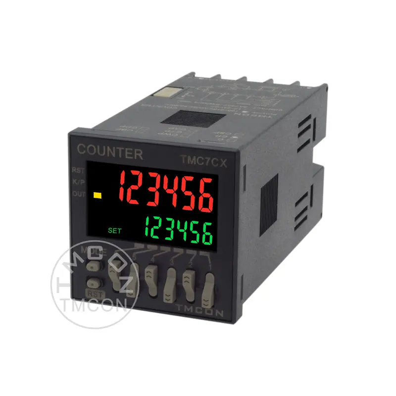 TMC7CX H7CX TMCON 6 digit 48*48mm LCD display intelligente Digitale Multifunktions Preset Zähler Meter