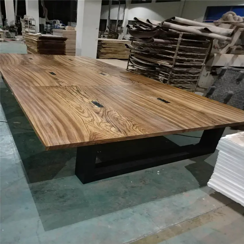 2023ใหม่ล่าสุดเรียบ1850X900X40อย่างต่อเนื่อง Lamella โอ๊คแผงเต็ม Stave Solid Oak Worktop 100% ไม้เนื้อแข็ง