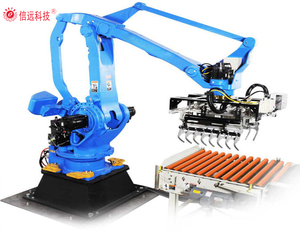Robot apilador de paletas Xinyuan con garras de base de brazo Máquinas de embalaje eficientes Robot paletizador - Product Image 2