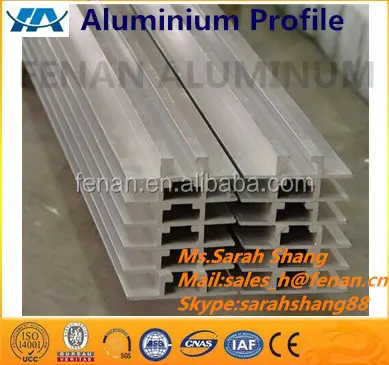 Aluminum profile for pergola gazebo with awning ceiling bracket