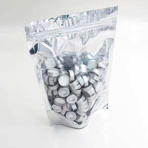 Phòng thí nghiệm niêm phong 20mm GC uốn lọ hàng đầu với nắp nhà sản xuất sắc ký lọ withpad và nắp để bán headspace lọ uốn Nắp - Product Image 1