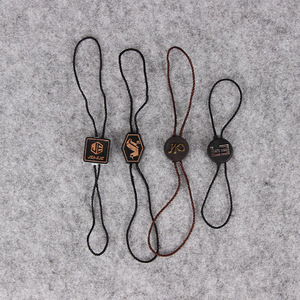 Hangtag Lock Custom Embossed Brand Name Logo <strong>String</strong> Cord , Plastic Swing <strong>Loop</strong> <strong>Hang</strong> <strong>Tags</strong> Seal <strong>String</strong> for Garment - Product Image 2