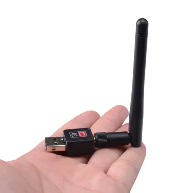 ใหม่ Realtek Mini USB ไร้สาย802.11B/G/N LAN การ์ด WiFi อะแดปเตอร์เครือข่าย RTL8188