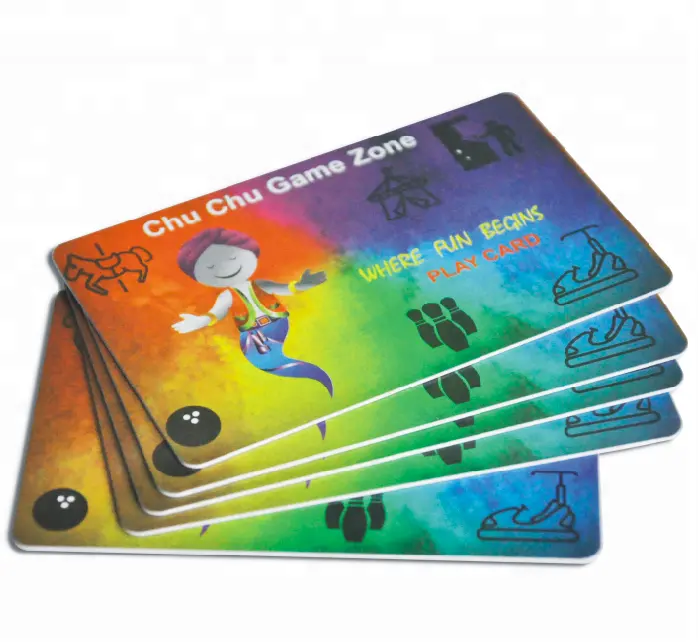 Toptan baskılı temassız RFID akıllı oyun VIP üyelik 125KHZ PVC kart