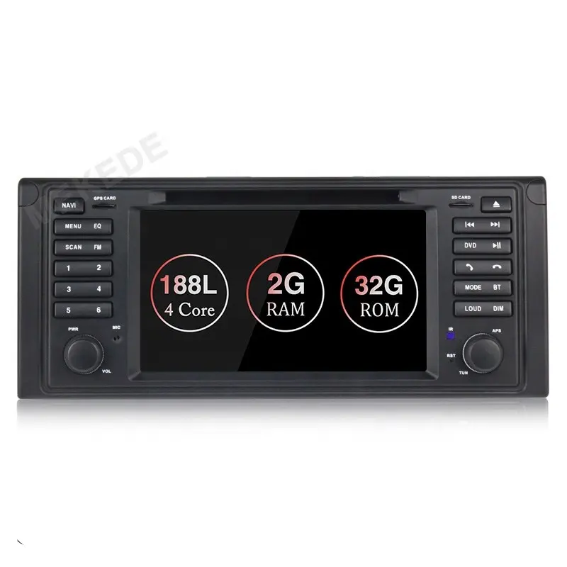 Mekede Auto Lettore DVD GPS Audio Radio Per BMW 5 Serie X5 E53 E39 M5 Android 9.1 Quad Core Multimediale unità di testa 2G di RAM 32G ROM