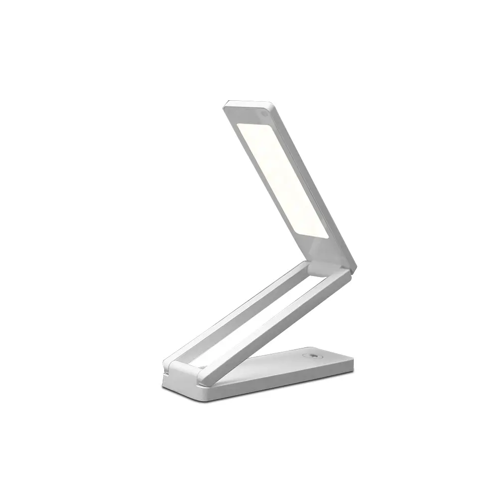 מקופל LED שולחן מנורת עם סוללה נטענת USB נייד ניתן לעמעום led מנורת שולחן