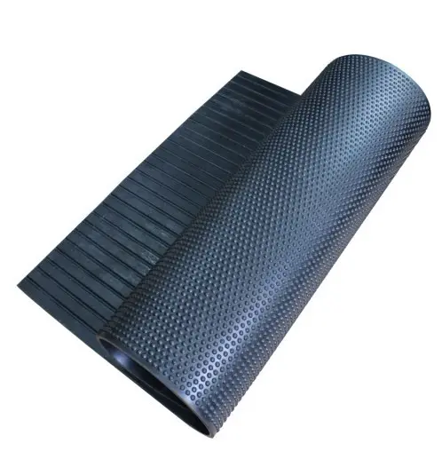 hardwearing Bubble top Design Stable Rubber Mat Alley Cow Mats for horse and cow