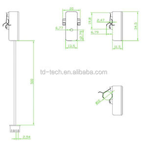 Taidacent Non Contatto Con il Liquido Sensore di Livello Capacitivo Sensore di Sensore di Flusso Trasmettitore di Livello Interruttore A Galleggiante Interruttore di Livello Dell'acqua - Product Image 6