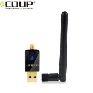 802.11AC 600 Mbps Çift Bant USB wifi adaptörü <span class=keywords><strong>WLAN</strong></span> Sopa Windows, MacOS, Linux, Android