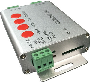H801SB; Светодиодных USB SD card (без карты памяти SD) контроллер пикселей, max 2048 пикселей управлением (светодиодный Встроенный программное обеспечение) может работать с DMX консоль - Product Image 2