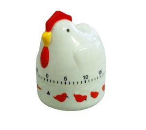 Timer per il conto alla rovescia per il pollo con <span class=keywords><strong>Design</strong></span> carino, Timer per studio, Timer meccanico da scrivania da cucina