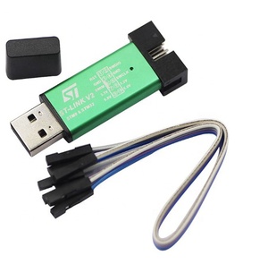 Heißer verkauf Stlink ST-Link V2 Mini STM8 STM32 Simulator Download Programmierer Programmierung Mit Abdeckung Kabel