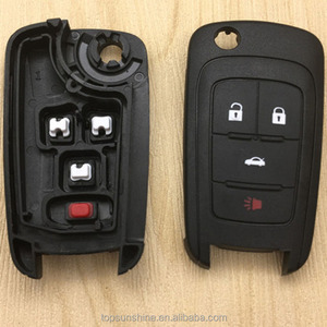 ปลอกกุญแจรถยนต์พลาสติกแบบฝาพับ Mhz433 MHz315 Chip46สำหรับ Chevrolet Cruze - Product Image 6