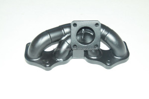 Ceramic Coating 3mm Tube Thickness Steam Pipe Fit To*yota Starlet <strong>EP82</strong> EP91 Stainless Racing Exhaust Manifold Header T25 Flange