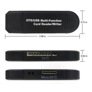 Per Micro USB di DEVIAZIONE STANDARD TF Tipo-C lettore di Schede 3 IN 1 Multi lettore di Schede di Memoria del Bastone - Product Image 6