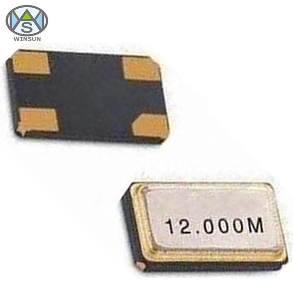 Resonador de cristal de cuarzo SMD para reloj de pared, 6035, 6x3,5mm, 8MHZ ~ 100MHZ