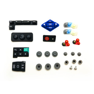 Máquina POS Teclado de silicona Impresión de pantalla Botón de silicona Teclado de goma de silicona con tinta conductora - Product Image 5