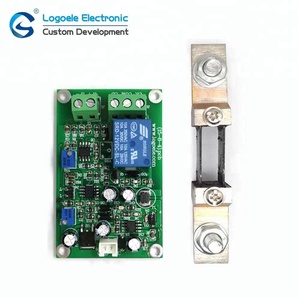 Analogico di uscita a relè 0-20A 30A 50A circuito DC modulo 300A shunt 200a 100a sensore di corrente