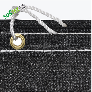 130-180gsm 100% בתולה HDPE brise vue/כהה ירוק רוח-לשבור שמש צל נטו שמשות בנוטינג