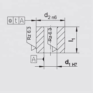 DIN 9845 C模具衬套碳化钨导轨高精度模具模具配件导套