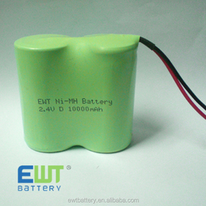 Nimh 2/3D 充电电池组 1.2 v/2.4 v/3.6 v/4.8 v//6 v/7.2 v/8.4 v/9.6 v/12 v/14.4 v/15.6 v/ 18 v/19.2 v/24 v 3500 MAH 7000 mah