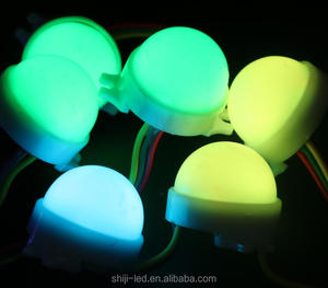 12V 30mm WS2801 açık reklam renkli piksel RGB LED nokta ışık - Product Image 4