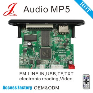 ร้อนขาย P5016A Mp3 Mp4 Mp5ผู้เล่นถอดรหัสโมดูลส่งสัญญาณ Fm,Realplayer Av Usb Sd Tf การ์ดแผงวงจรวิดีโอสำหรับจีน - Product Image 4