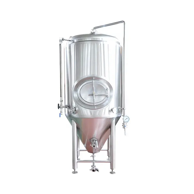 vinegar acetator food grade red copper 600l conical 2000l stirredfermenter 1000 liter beer fermentation tank
