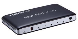 מפעל V2.0 <span class=keywords><strong>HDMI</strong></span> מתג 4x1 4K @ 60HZ <span class=keywords><strong>HDMI</strong></span> <span class=keywords><strong>switcher</strong></span> <span class=keywords><strong>4</strong></span> ב <span class=keywords><strong>1</strong></span> מתוך